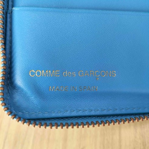 ウォレットコムデギャルソン Wallet COMME des GARCONS MADE IN SPAIN クラシックレザー 二つ折り財布 メンズ